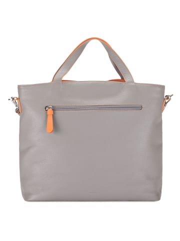 MYWALIT Shopper Tasche Leder 32 cm in fumo