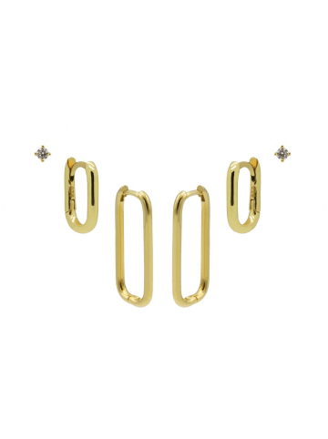 Karma Geschenkset mit Zirkonia in Gold