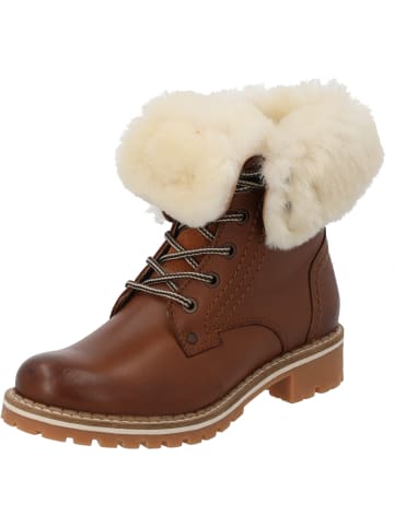 Palado Schnürstiefel Mashra in Braun/White