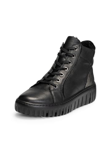 VITAFORM Softnappaleder Sneaker in schwarz