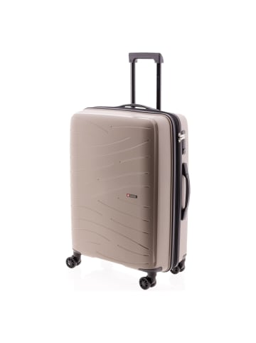 Gladiator 1700 4 Rollen Trolley 68 cm mit Dehnfalte beige