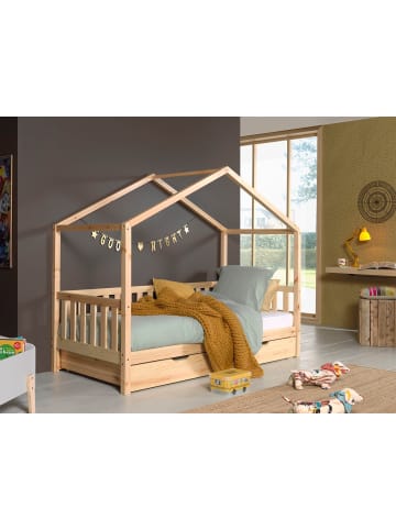 58 aufm Kessel HAUSBETT Kapua 210x170x97 aus Massivholz in Natur