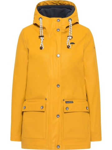 Schmuddelwedda Damen 3-In-1 Regenjacke in Curry