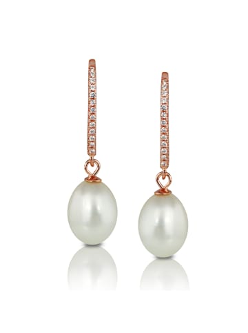 PARTYPEARL Schmucksets PartyPearl in 925er Sterling Silber, 333er Rose Gold, Perlen