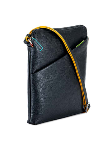 MYWALIT Milano Umhängetasche Leder 24 cm in black