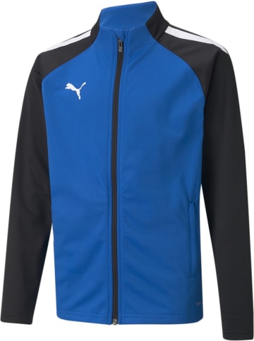 Puma Trainingsjacke "TeamLIGA Training Jacket Jr" in Blau