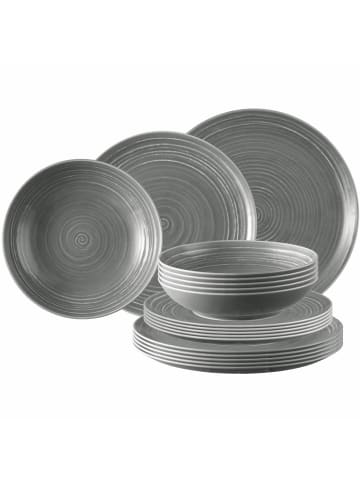 Seltmann Weiden 18er Set Teller-Set Terra in Perlgrau
