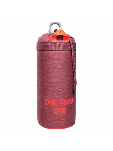 Tatonka Thermo Bottle Cover 0.6l - Trinkflaschenhülle 25 cm (black) in bordeaux red