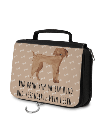 Mr. & Mrs. Panda beauty case Hund Dogge mit Spruch in Hundeglück