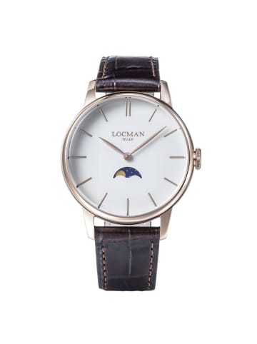 Locman Herrenuhr "1960 Solo Tempo" in Weiß
