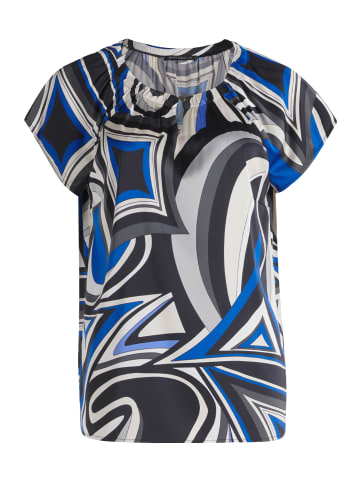 Betty Barclay Casual-Bluse mit Muster in Schwarz/Blau