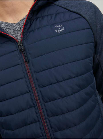 Jack & Jones Jacke 'Multi Quilted' in Navy Blazer