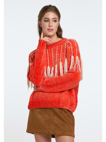 IZIA Strickpullover in Orange