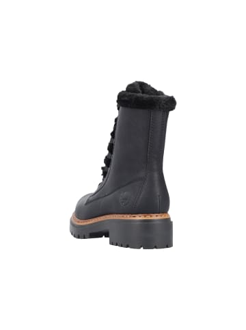 rieker Belinga-Lederstiefelette Schwarz