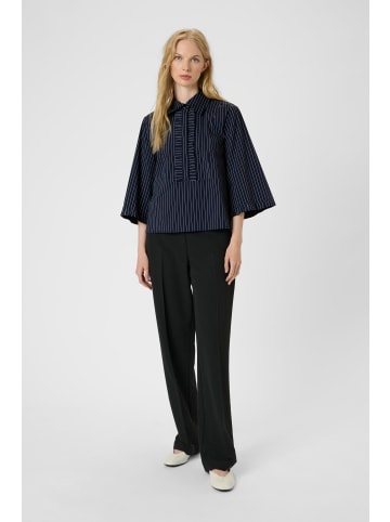 Karen By Simonsen Kurzarmhemd KBAmy Baggy fit in Inkwell stripe