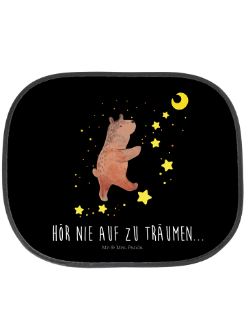 Mr. & Mrs. Panda Auto Sonnenschutz Bär Träume mit Spruch in Schwarz