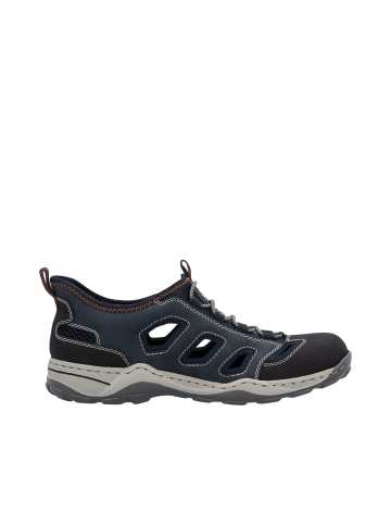rieker SHOES "Herren Slipper" in schwarz/midnight/blau/navy