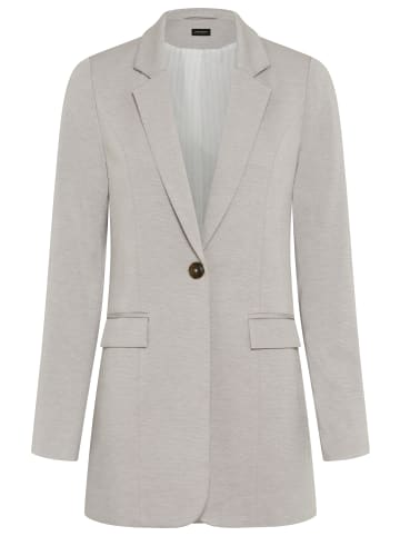 Laura Scott Sweatblazer in grau meliert