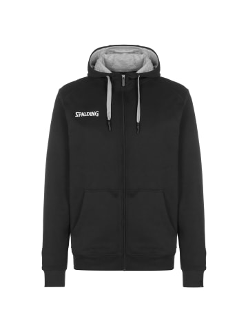 Spalding Kapuzenjacke Flow Zipper in schwarz