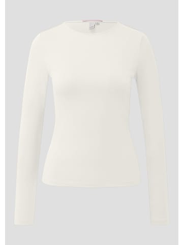 QS T-Shirt in 0200_creme