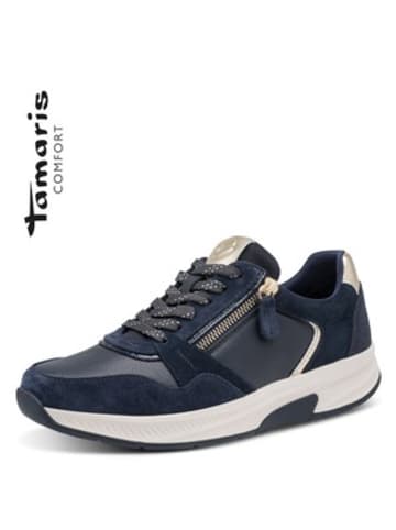 Tamaris Schnürschuh in blau