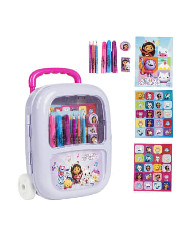 Gabby's Dollhouse Creative Case Zeichenkoffer Rollkoffer & Schreibset