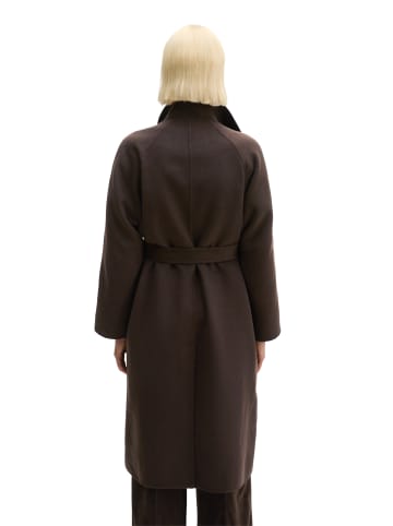 Marc O'Polo Wollmantel relaxed in Burnt Coffee