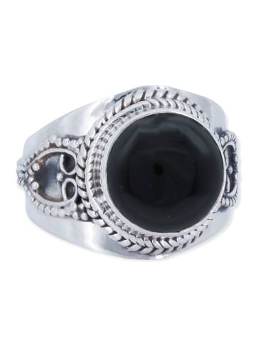 mantraroma 925er Silber - Ringe mit Onyx