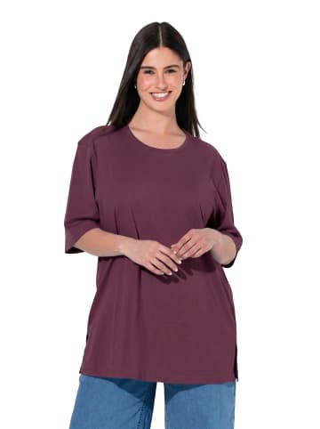 Ulla Popken Shirt in dunkle beere