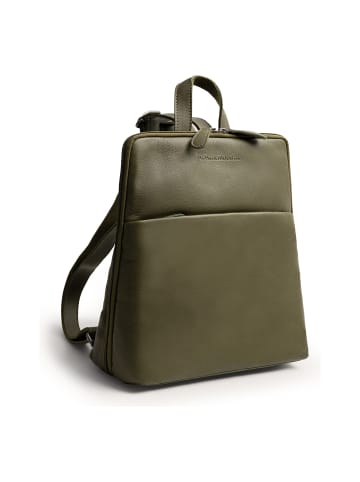 The Chesterfield Brand Bern City Rucksack Leder 32 cm olive green