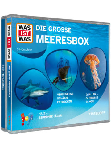 Tessloff Hörbuch - WAS IST WAS 3-CD Hörspielbox. Die große Meeresbox