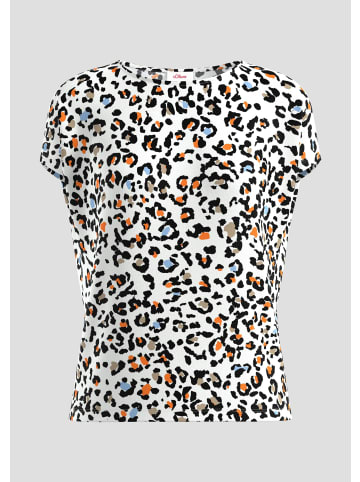 s.Oliver T-Shirt in 02B1_ecru