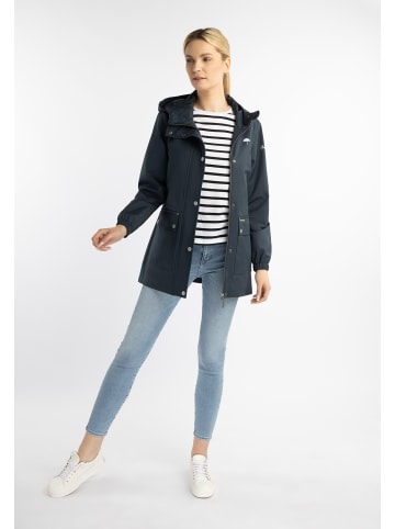 Schmuddelwedda Damen Regenjacke in Marine Marine