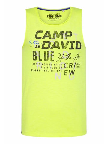 CAMP DAVID  Tank Top für Herren in gelb