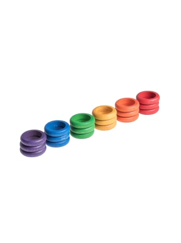 Grapat 18 Ringe (6 Farben Basic) - ab 18 Monaten