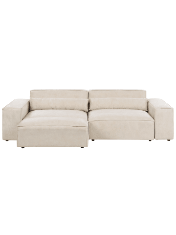 Beliani 2-tlg Modulsofa HELLNAR in Beige