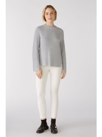 Oui Pullover RUBI in light grey