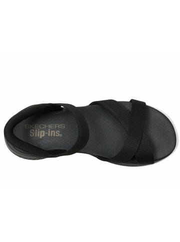 Skechers Komfort Sandalen für Damen in schwarz