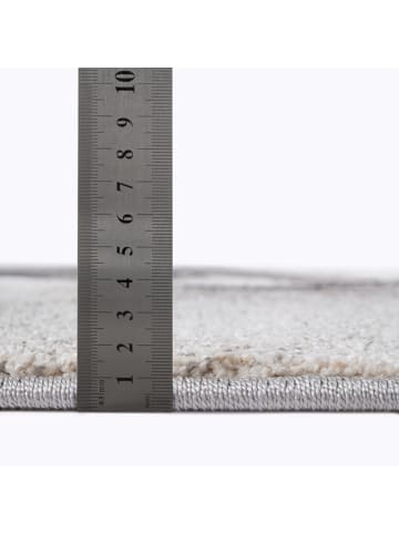 KADIMA DESIGN Teppichläufer Abstrakt pflegeleicht Wohnzimmer Schlafzimmer Flur in Grau