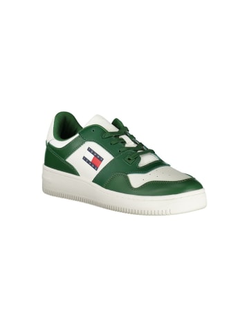 Tommy Hilfiger Grün Leder Herren Sneaker