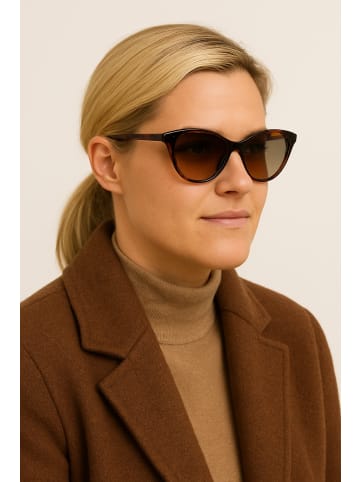 collezione alessandro Sonnenbrille " London " in braun