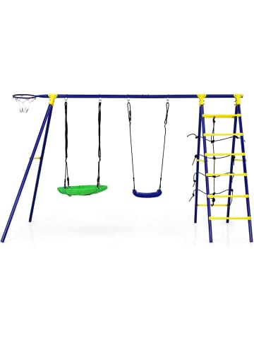 COSTWAY 5-in-1 Schaukelset in Blau