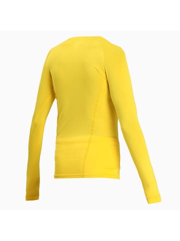 Puma T-Shirt "LIGA Baselayer Tee Longsleeve" in Gelb