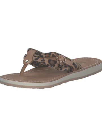 Tamaris Badeschuhe in Leopard