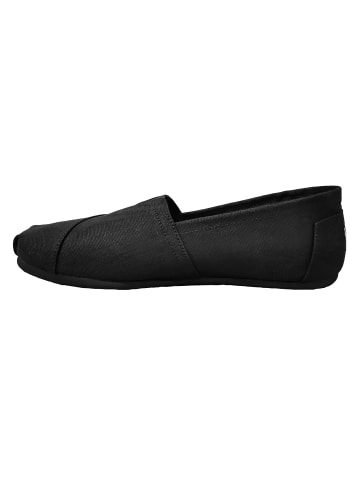 TOMS Espadrilles in Schwarz/Schwarz