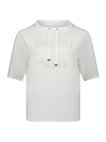 Betty Barclay Sweatshirt mit Stehkragen in Rohweiß