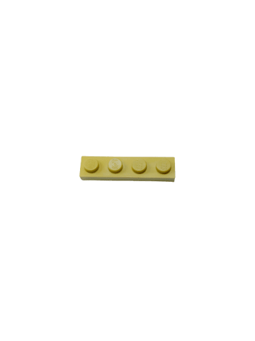 LEGO 1x4 Platten Bauplatten Hellbeige 3710 500x Teile - ab 3 Jahren in beige