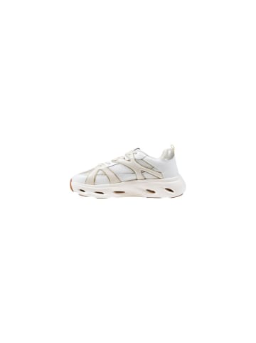 Pinko Pink Weiß Leder Sportsneaker
