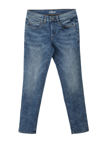 s.Oliver Denim Hose lang in Blau