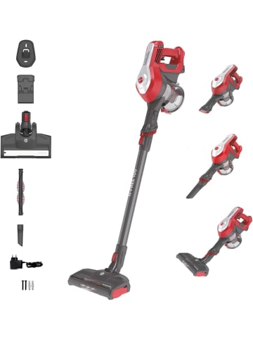 Hoover Akku-Staubsauger H-Free 100 Home ohne Beutel kabellos Laufzeit 40 Min. LED-Licht